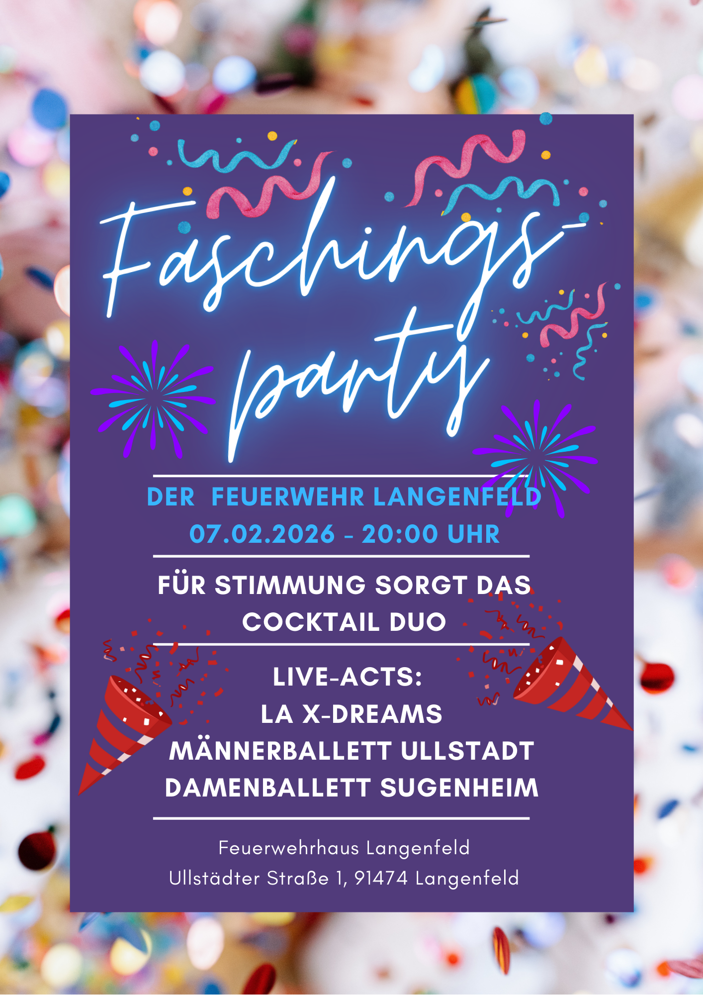 Faschings party 1
